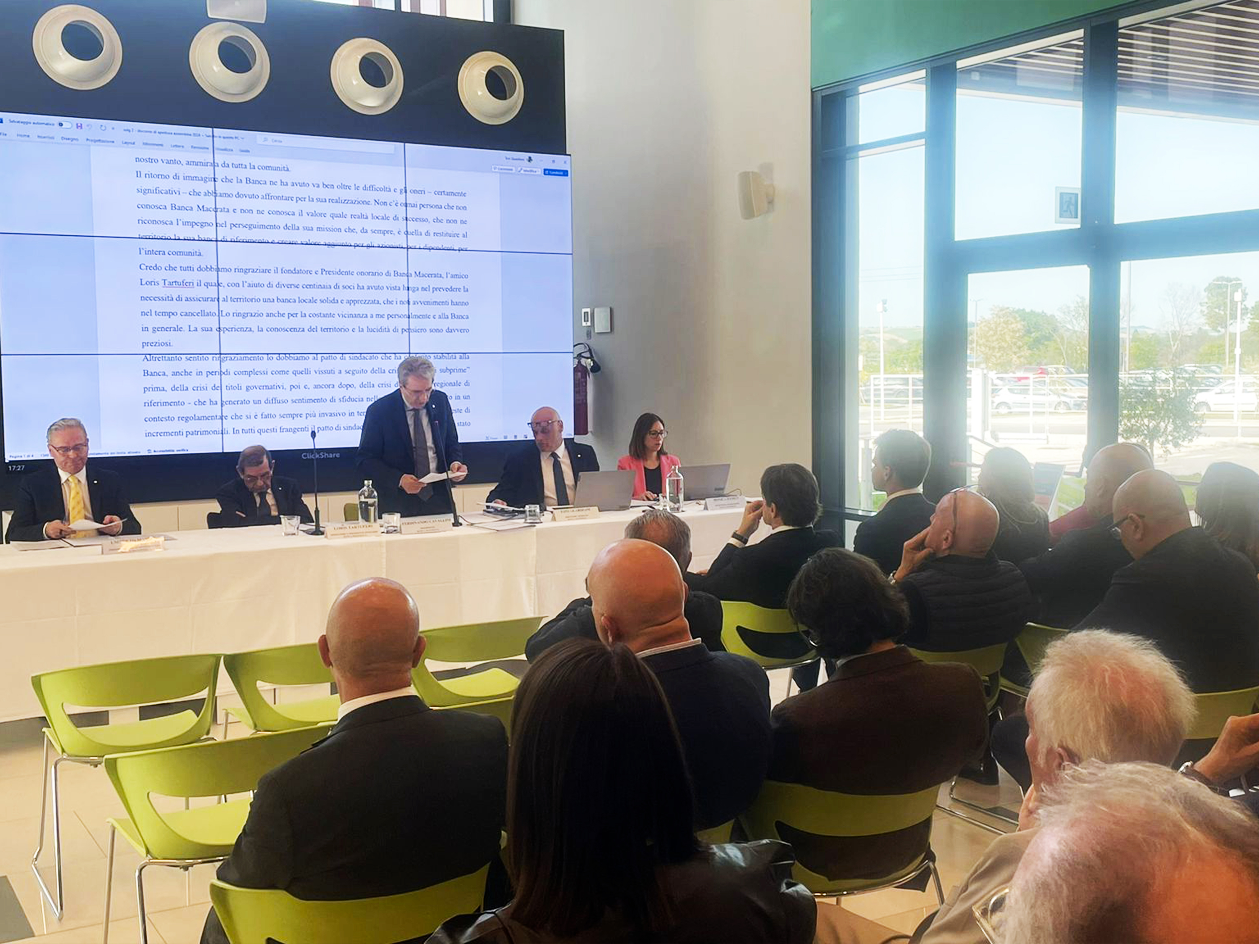 Approvazione bilancio 2023 e nomina degli organi sociali | Banca Macerata 2