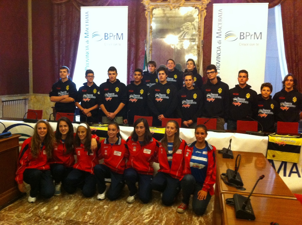 Presentazione BancaMacerata Volley e BancaMacerata Rugby | Banca Macerata 3