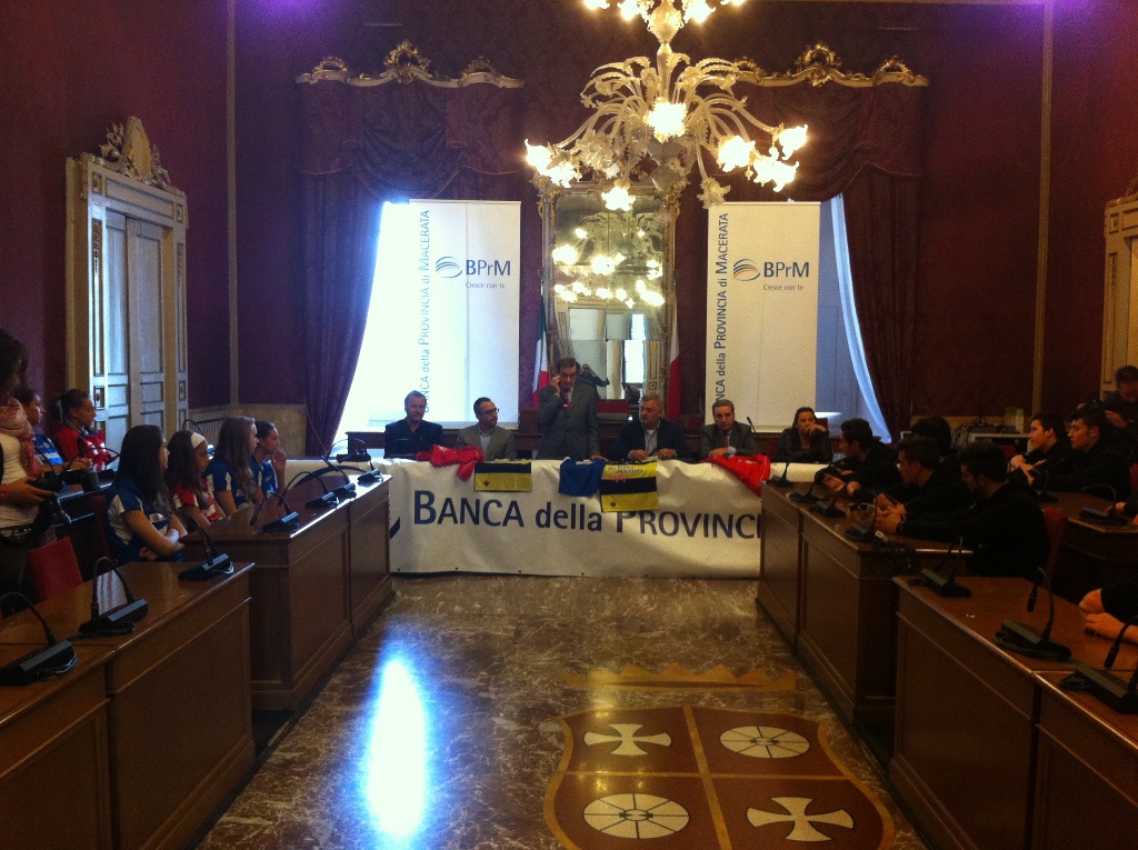 Presentazione BancaMacerata Volley e BancaMacerata Rugby | Banca Macerata 7